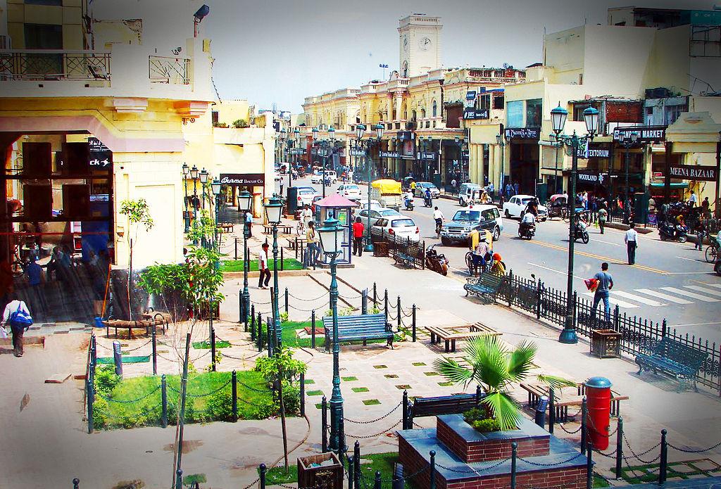 Hazrat Ganj Market - places to visit in Lucknow
