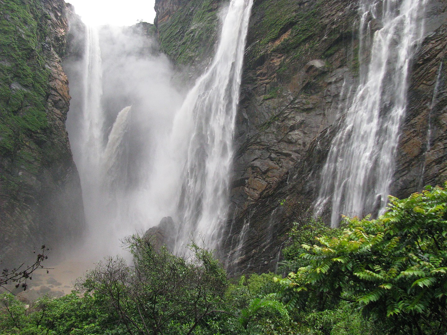 Jog Falls - places to visit in Shimoga